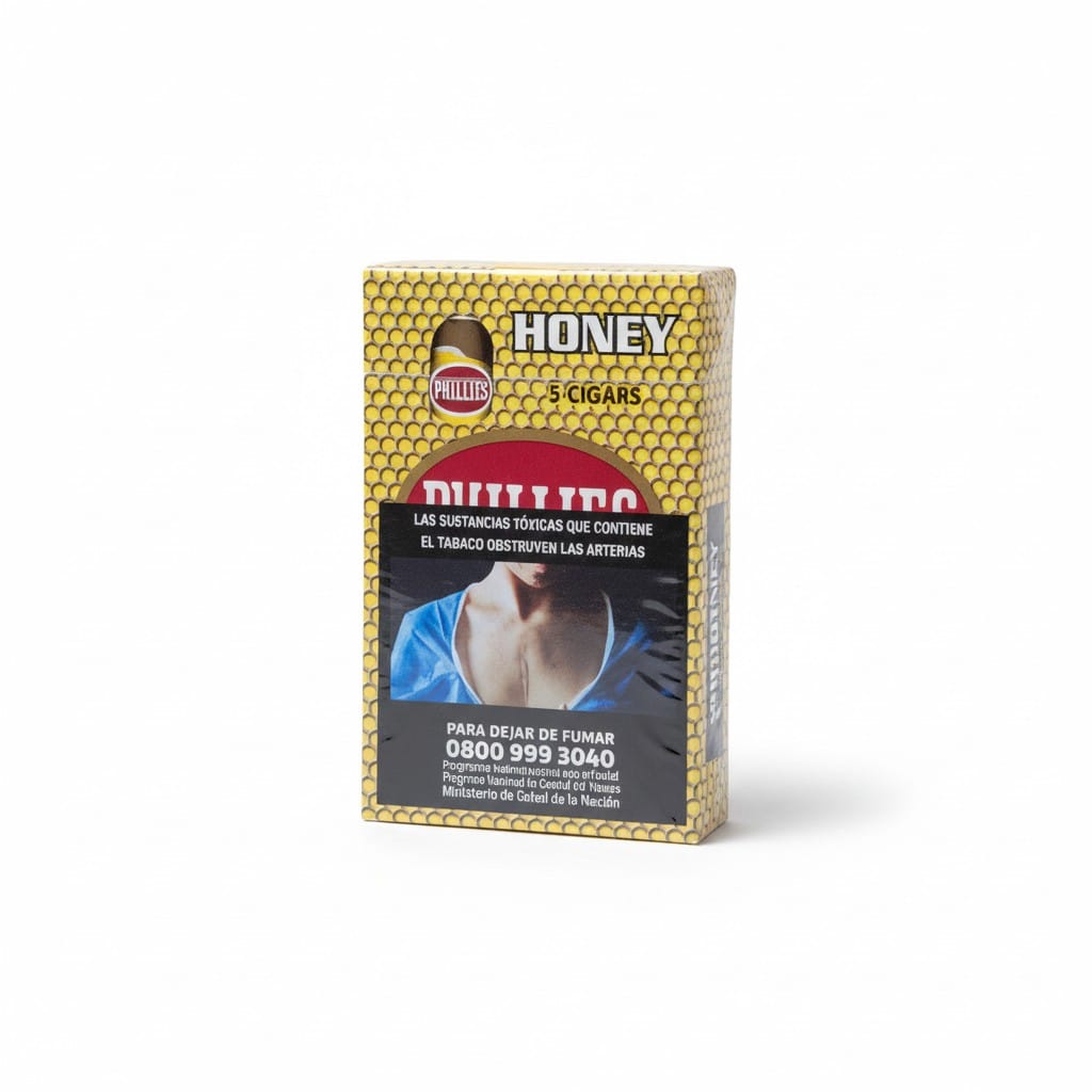 Phillies Blunt HONEY x un. (Cajita x 5 cigarros)